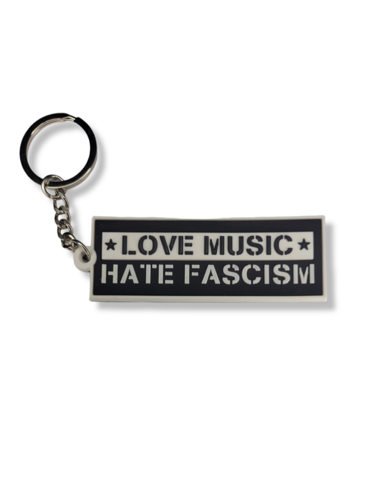 Schlüsselanhänger - Love Music Hate Fascism