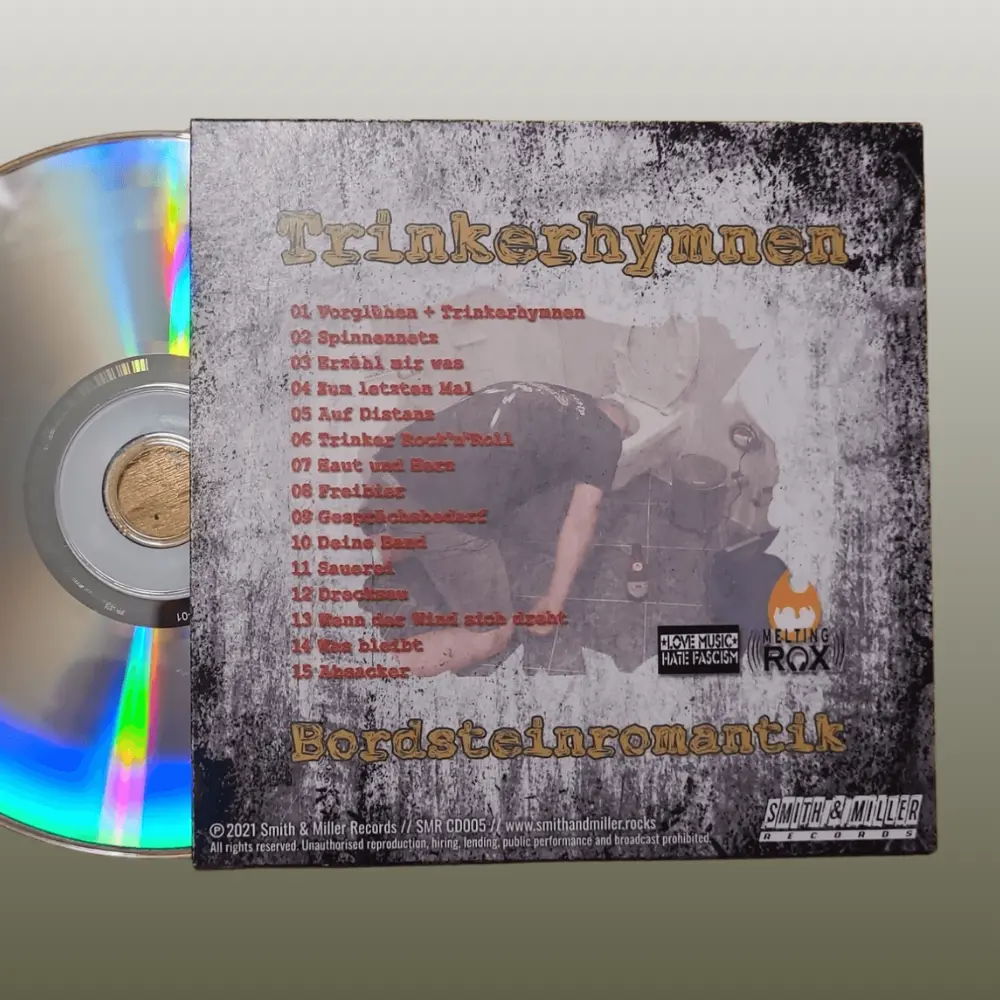 Oi!Sturm Asozial - CD - Trinkerhymnen und Bordsteinromantik – Bild 2